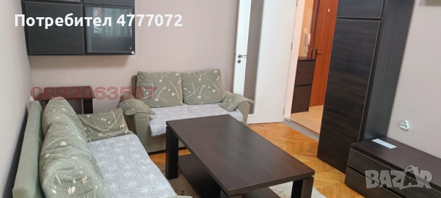 От собственик, двустаен апартамент под наем в съдийски. Спалня, хол и кухня след ремонт.