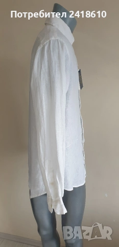 POLO Ralph Lauren Len/ Лен Custom Fit Mens Size M  НОВО! ОРИГИНАЛ! Мъжка Ленена Риза., снимка 3 - Ризи - 53450539