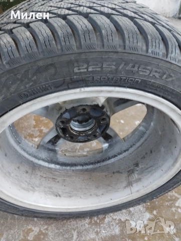 4 бр. Зимни гуми с джанти за БМВ е90, снимка 7 - Гуми и джанти - 52181355
