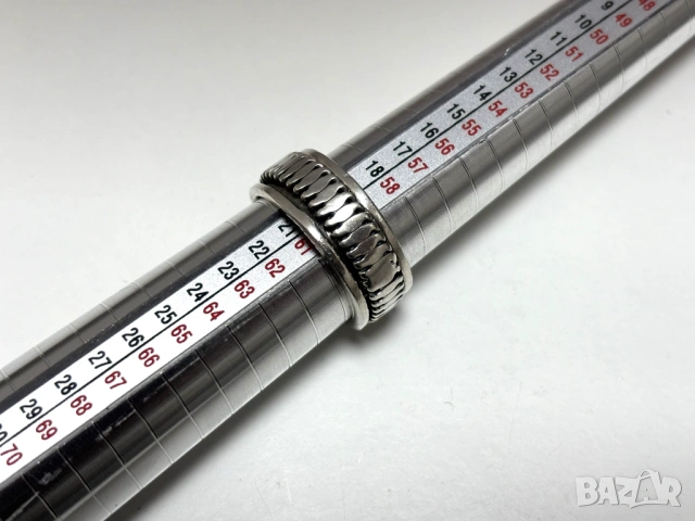 Масивна Сребърна Халка (проба 925)- 10,41 грама, снимка 8 - Пръстени - 53946494
