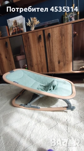Бебешки шезлонг / люлка Chipolino Velvet – много запазен, като нов, снимка 4 - Детски шезлонги - 53841562