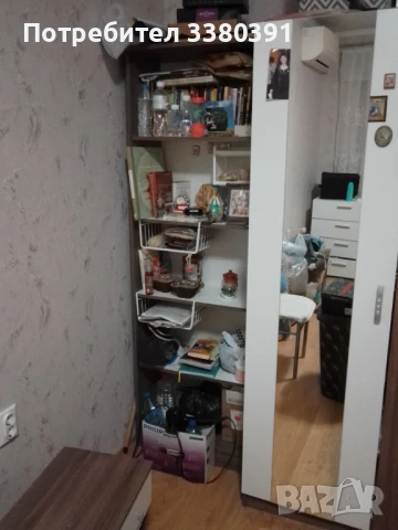 Гардероб, етажерка, 2 нощни шкафчета., снимка 2 - Спални и легла - 51109428