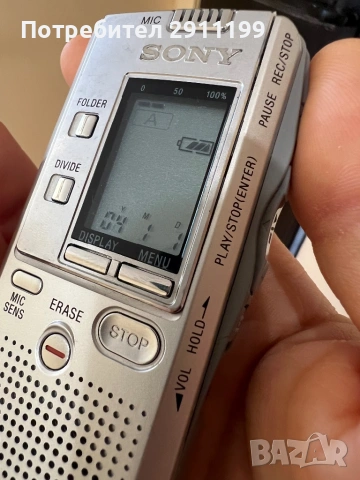 Дигитален диктофон Sony с подарък, снимка 9 - Друга електроника - 53854498