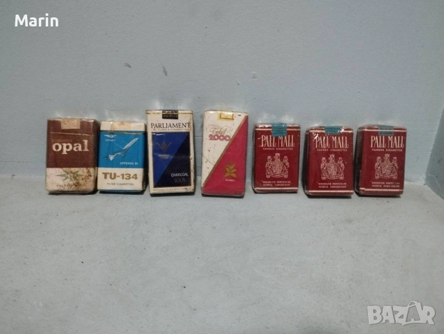 СТАРИ КУТИИ ЦИГАРИ ПОВЕЧЕТО СА НЕРАЗПЕЧАТВАНИ, снимка 2 - Колекции - 53506926