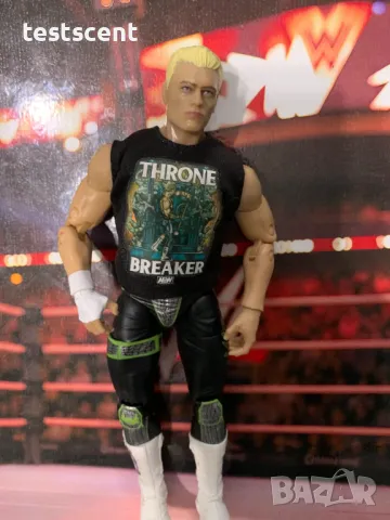 Екшън фигура AEW Cody Rhodes The American Nightmare Коуди Роудс Jazwares WWE figure играчка, снимка 16 - Колекции - 48524862