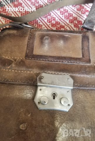 Стара командирска офицерска чанта , снимка 6 - Антикварни и старинни предмети - 45781756