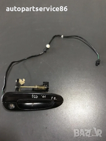 Външна дръжка за предна дясна врата черен цвят RHD за Mazda 626 (1998-2001)