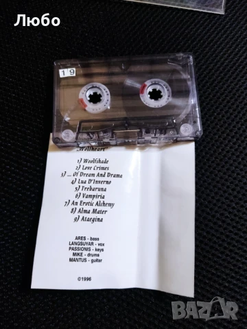 Moonspel - Wolfheart, снимка 5 - Аудио касети - 50749920