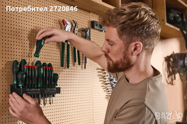 комплект отвертки 37 части Парксайд /Parkside , снимка 3 - Отвертки - 54281188