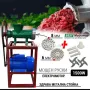 Месомелачка Чугунена №32 с Мощен Руски Електромотор 1500W с Допълнителни Приставки, снимка 1