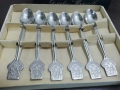 стари български лъжички неръждаеми Велико Търново , снимка 2