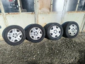 Джанти 5х114.3 R15 с зимни гуми и тасове, снимка 1
