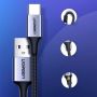 Кабел Ugreen USB to USB Type-C Quick Charge 3.0 3A 0.5m Gray, снимка 7