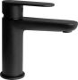 Черен стоящ смесител за мивка за Баня модел Alpinia Nero S, снимка 1 - Смесители - 45300397