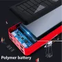 Power Bank за телефони UKC 8058 Solar Charger 60000 mAh със соларен панел 4 USB 3 адаптера, снимка 7