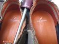 мъжки обувки от естествена кожа DANIEL HECHTER® MEN´S LEATHER LOW SHOES - COGNAC BROWN, N- 43 - 44, снимка 2