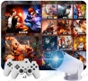 Видеопроектор с 10 000 Вградени Игри Безжичен Стрийминг до Платформи, снимка 3
