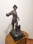 Превъзходна антикварна френска бронзова фигура статуетка пластика , снимка 3