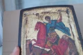 Стара икона св.Димитър , снимка 15