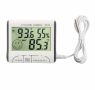 Станция за измерване на външна и вътрешна температура + Влагомер, снимка 1 - Друга електроника - 45580579