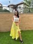 Жълта дълга пола, снимка 2
