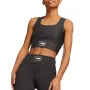 Дамско спортно бюстие PUMA Fit Skimmer Training Bra Black, снимка 3