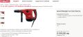 Hilti TE 60-AVR - Комбиниран перфоратор 1350W 7.8J 2023г., снимка 8