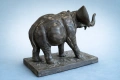 Внушителна бронзова скулптура на СЛОН. №7909, снимка 5