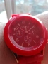 Луксозен часовник в огнено червено. Нов! , снимка 3
