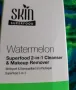2 в 1 Почистващ измивен гел и дегримьор Watermelon Superfood  dr botanicals, снимка 2