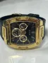 Часовник GUESS Mens Black Gold Tone Multi-function Watch, снимка 5