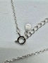 Сребърно колие с мойсанит (Диамант) 1 карат, снимка 5