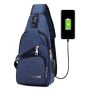 Удобна многофункционална чанта/раница през рамо с USB - BAG105 -  1) С USB порта за зареждане: может, снимка 6