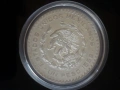 сребърна монета от 100 песос 1978г. Мексико, снимка 4