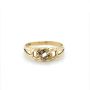 Златен дамски пръстен 1,52гр. размер:56 14кр. проба:585 модел:23589-1, снимка 1 - Пръстени - 45408410