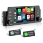 Wireless мултимедия PA1168 – 5 1DIN с CarPlay и Android Auto, снимка 1