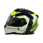 Каска за Мотор Сиво/Неон-M67, снимка 1