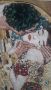 Ръчен гоблен "Целувката" по картина на Густав Климт, снимка 2