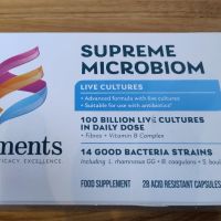 Elements Supreme Microbiom Пробиотик за здраве на червата без ГМО, без глутен,28 капсули, снимка 8 - Хранителни добавки - 45324682