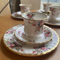 Предлагаме Ви едно изключително съкровище - комлект за чай за 12 души. Royal Albert Cottage Garden –, снимка 4 - Сервизи - 45430430