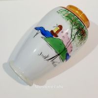 Японска ръчно рисувана порцеланова ваза., снимка 4 - Други ценни предмети - 45125543