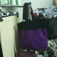 Ръчно изработени   дамски чанти от трикотажна прежда и изделия от макраме. . , снимка 7 - Чанти - 44988299