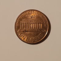 1 цент САЩ 1999 1 цент 1999 Американска монета Линкълн , снимка 3 - Нумизматика и бонистика - 44943504