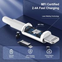 2 броя зарядно за iPhone и Lightning кабел, [Apple MFi Certified], снимка 5 - Аксесоари за Apple - 45403386