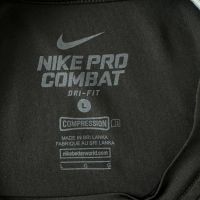 Мъжка тениска Nike Pro Combat Compression  Dri-FIT T-Shirt, снимка 3 - Тениски - 45316690