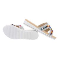 Дамски сандали на клин, 2цвята , снимка 3 - Сандали - 45813413