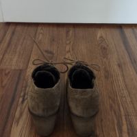 Дамски обувки от естествен велур Deichmann, снимка 8 - Дамски обувки на ток - 45265579