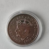 Сребърна монета от 1 унция Коронация на Крал Чарлз III, снимка 9 - Нумизматика и бонистика - 45204419