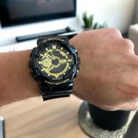 Часовник Casio G-Shock златно черен реплика, снимка 1 - Мъжки - 46136819