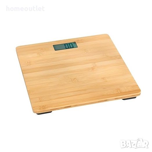 ПРОМОЦИЯ Бамбуков кантар за баня WENKO BAMBUSA BATHROOM SCALE, снимка 1